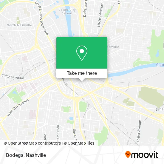 Bodega map