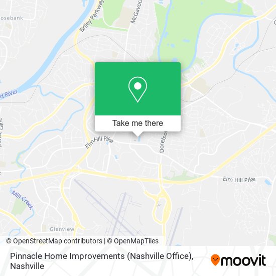 Pinnacle Home Improvements (Nashville Office) map