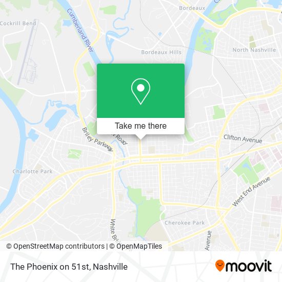 The Phoenix on 51st map