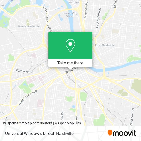 Universal Windows Direct map