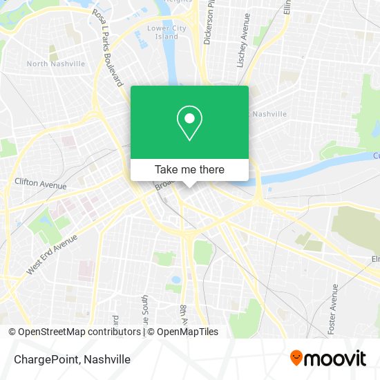 ChargePoint map