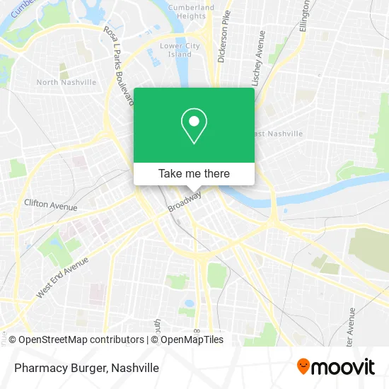 Pharmacy Burger map