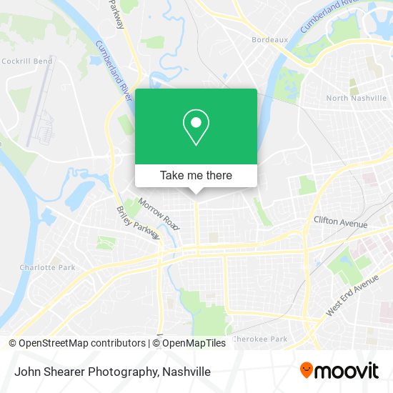 John Shearer Photography map
