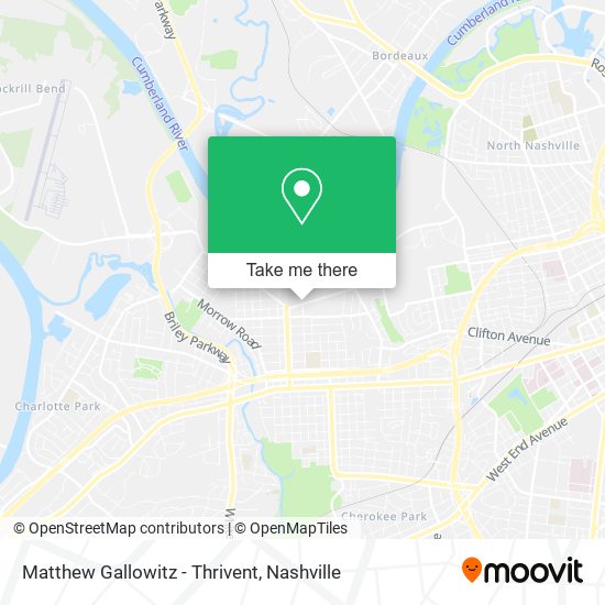 Matthew Gallowitz - Thrivent map