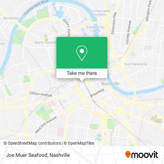 Mapa de Joe Muer Seafood