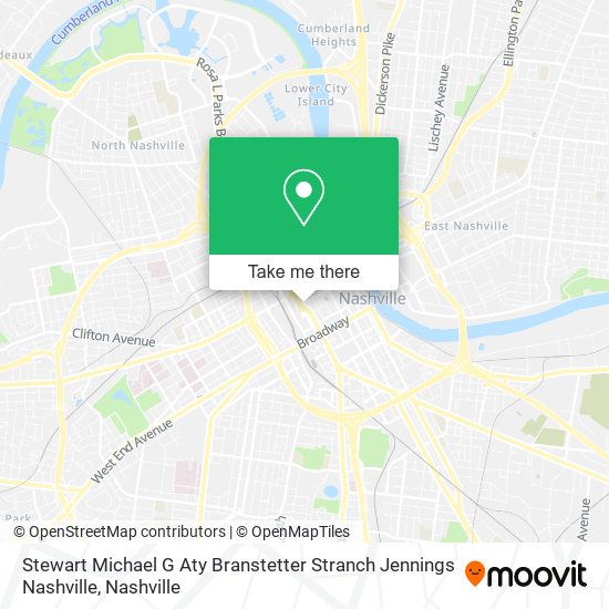 Stewart Michael G Aty Branstetter Stranch Jennings Nashville map
