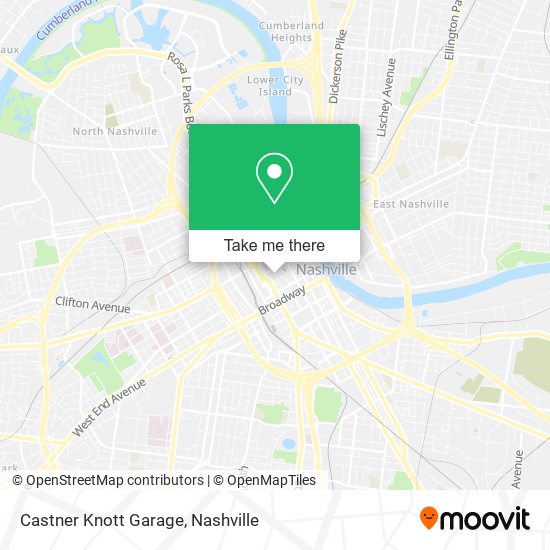 Mapa de Castner Knott Garage