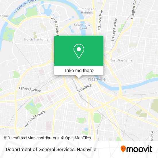 Department of General Services map