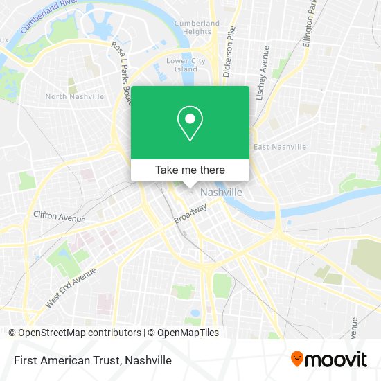 First American Trust map
