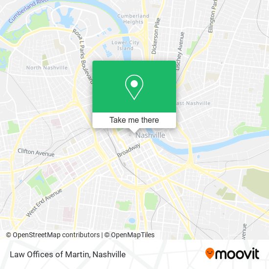 Mapa de Law Offices of Martin