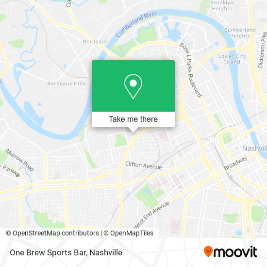 Mapa de One Brew Sports Bar