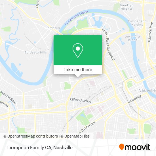Mapa de Thompson Family CA