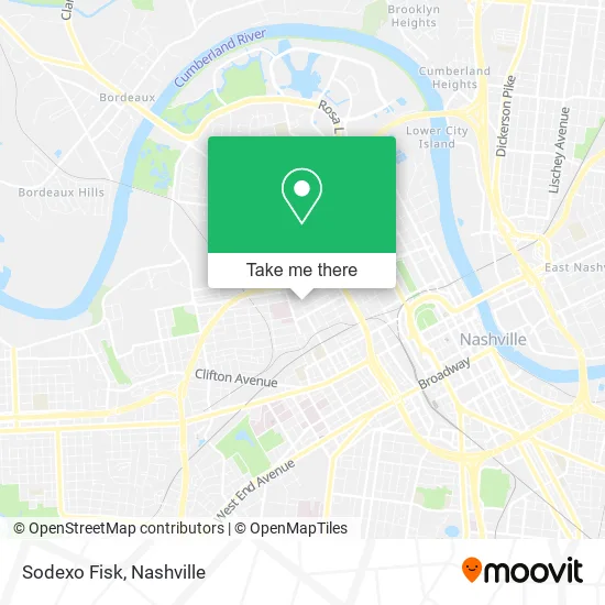 Sodexo Fisk map