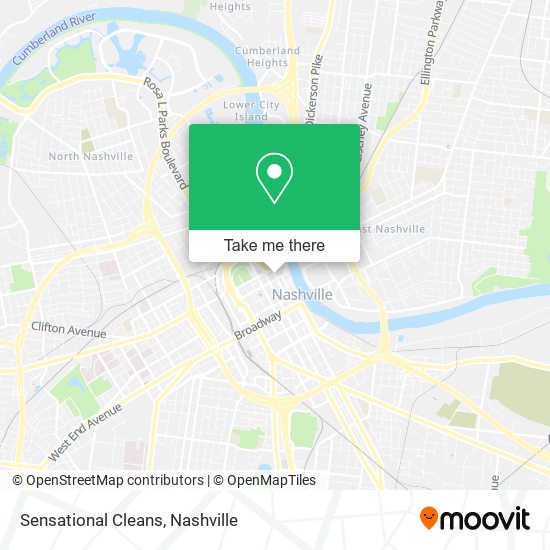 Sensational Cleans map