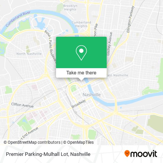 Premier Parking-Mulhall Lot map