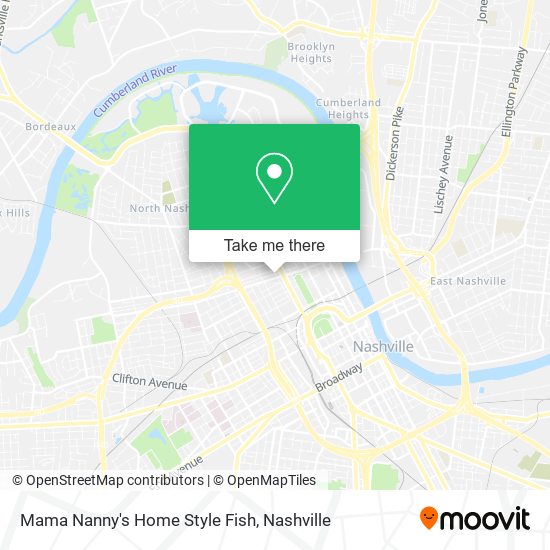 Mama Nanny's Home Style Fish map