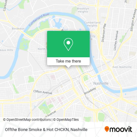 Mapa de Offthe Bone Smoke & Hot CHCKN