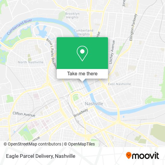 Eagle Parcel Delivery map