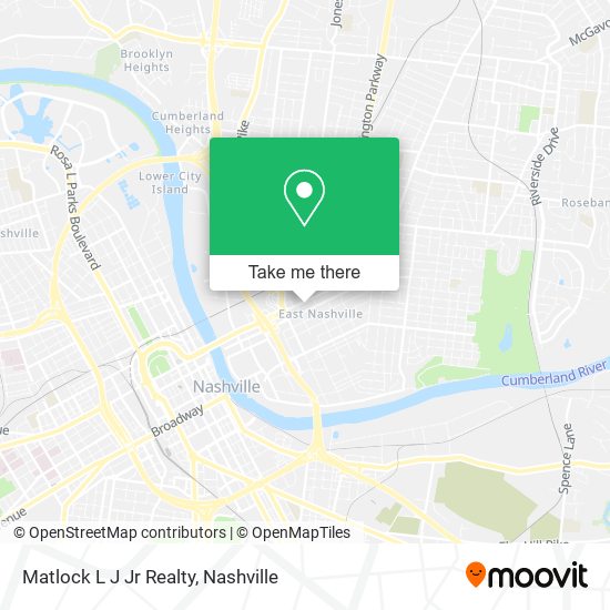 Matlock L J Jr Realty map