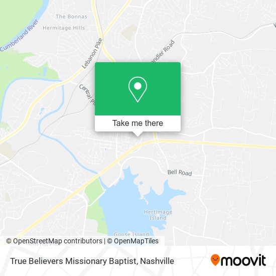 Mapa de True Believers Missionary Baptist
