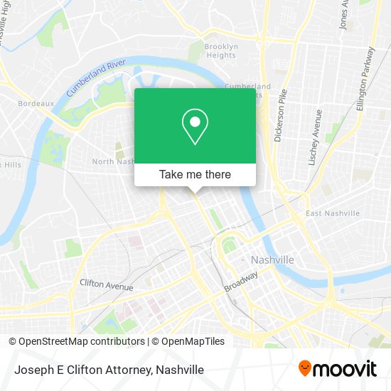 Mapa de Joseph E Clifton Attorney