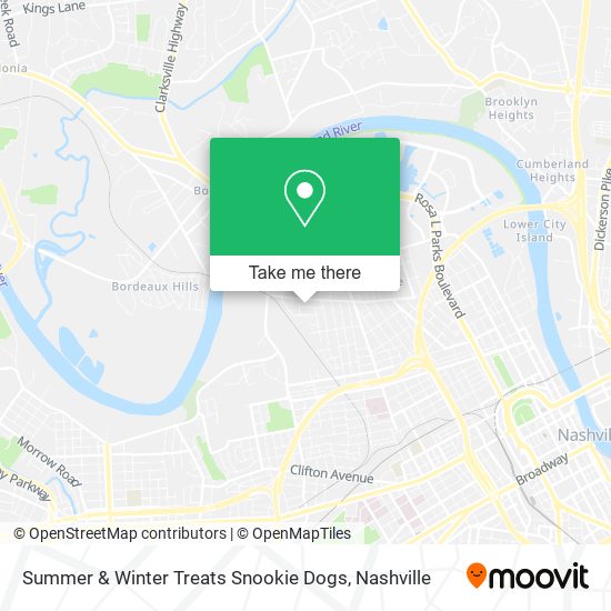 Summer & Winter Treats Snookie Dogs map