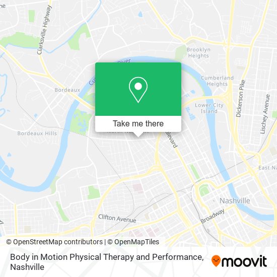 Body in Motion Physical Therapy and Performance map