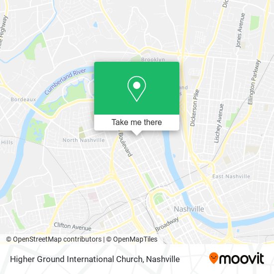 Higher Ground International Church map