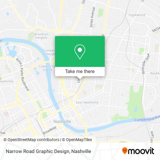 Mapa de Narrow Road Graphic Design