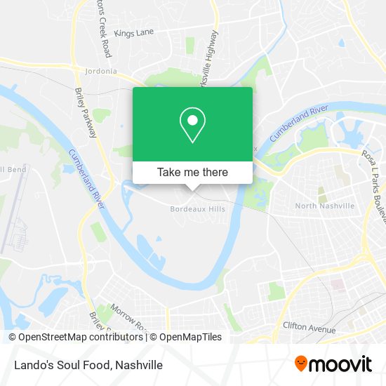 Mapa de Lando's Soul Food