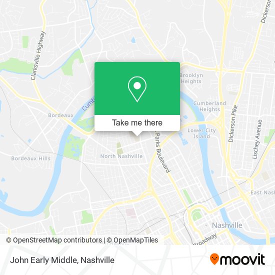 John Early Middle map