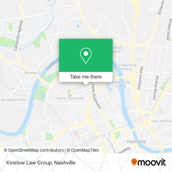Kinslow Law Group map