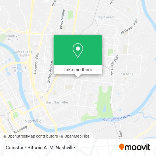 Coinstar - Bitcoin ATM map