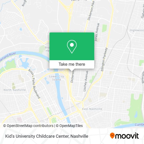 Mapa de Kid's University Childcare Center