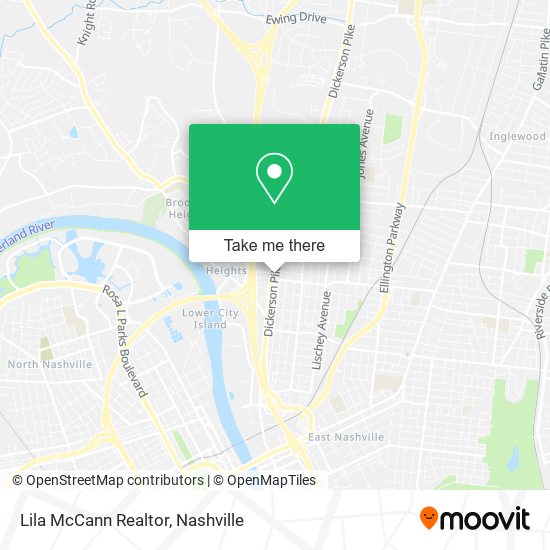 Lila McCann Realtor map