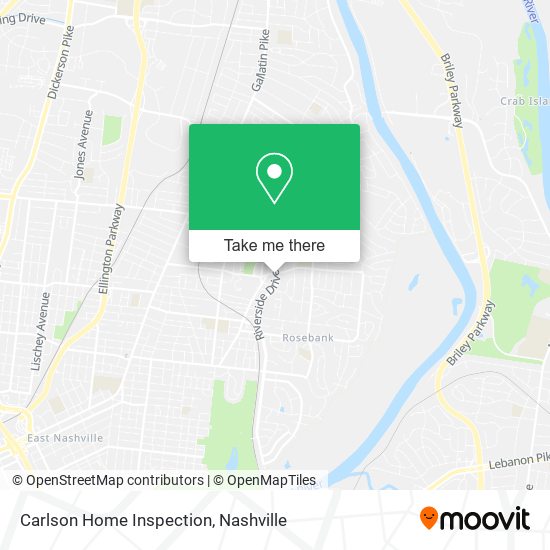 Carlson Home Inspection map