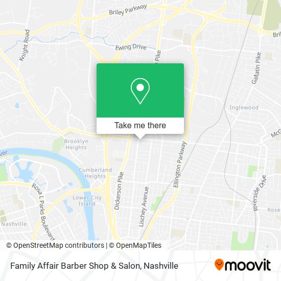 Family Affair Barber Shop & Salon map