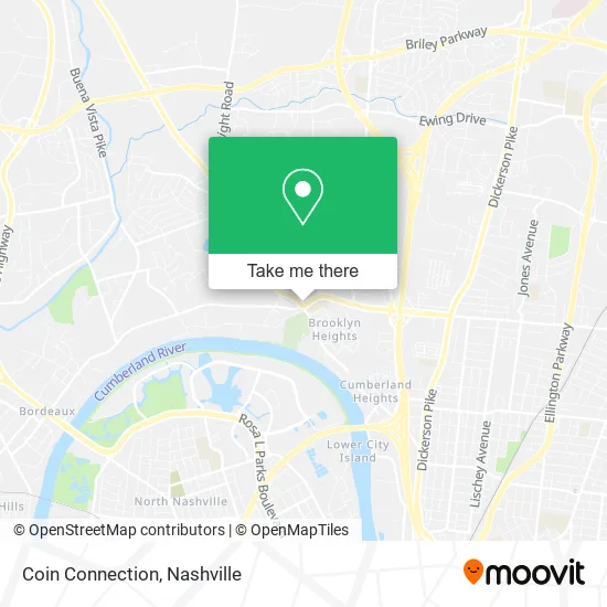 Coin Connection map