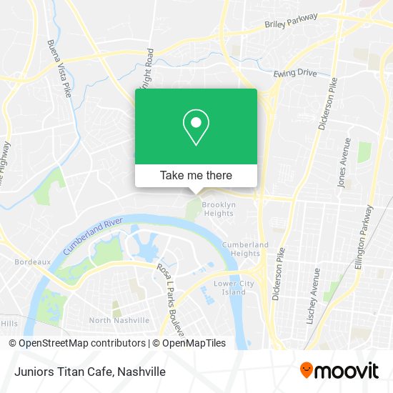 Mapa de Juniors Titan Cafe