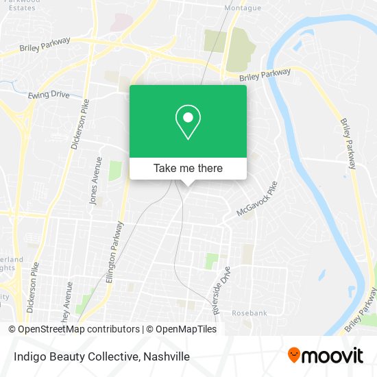 Indigo Beauty Collective map
