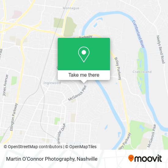 Martin O'Connor Photography map