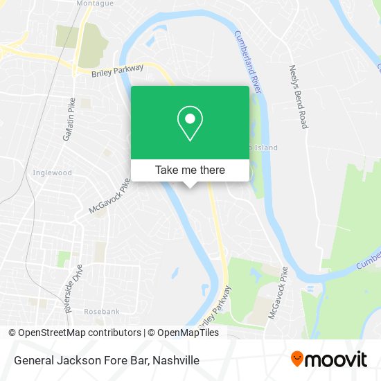 General Jackson Fore Bar map