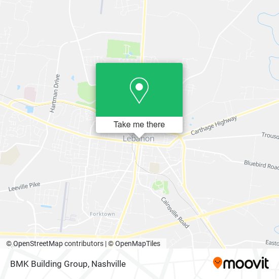 Mapa de BMK Building Group