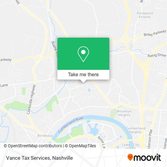 Vance Tax Services map