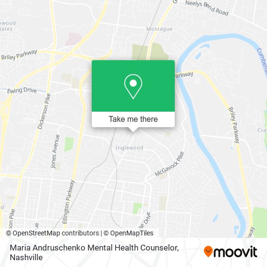 Maria Andruschenko Mental Health Counselor map
