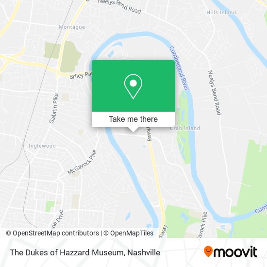 Mapa de The Dukes of Hazzard Museum