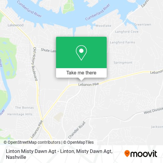 Linton Misty Dawn Agt - Linton, Misty Dawn Agt map