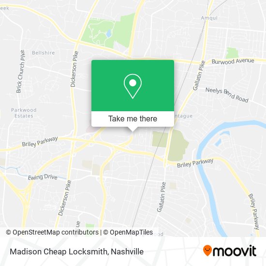 Madison Cheap Locksmith map
