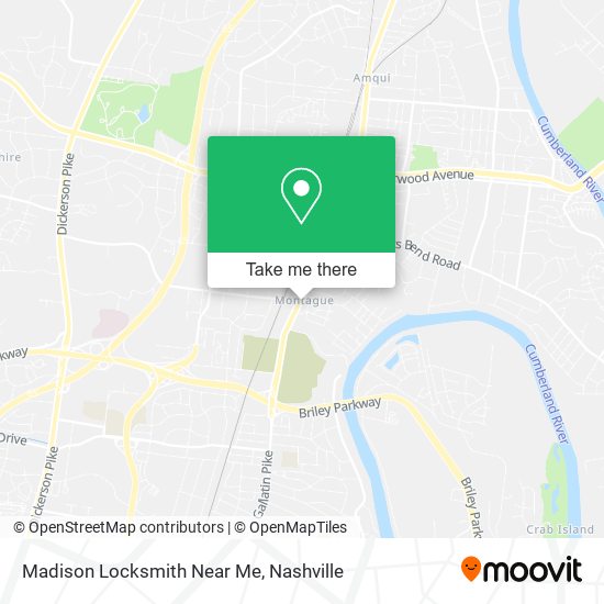 Mapa de Madison Locksmith Near Me