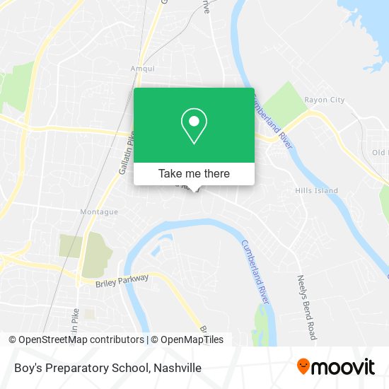 Boy's Preparatory School map